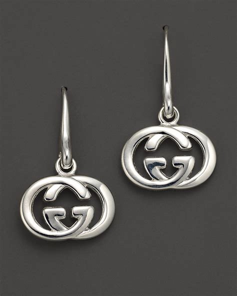 womens silver gucci earrings|Gucci earrings knock off.